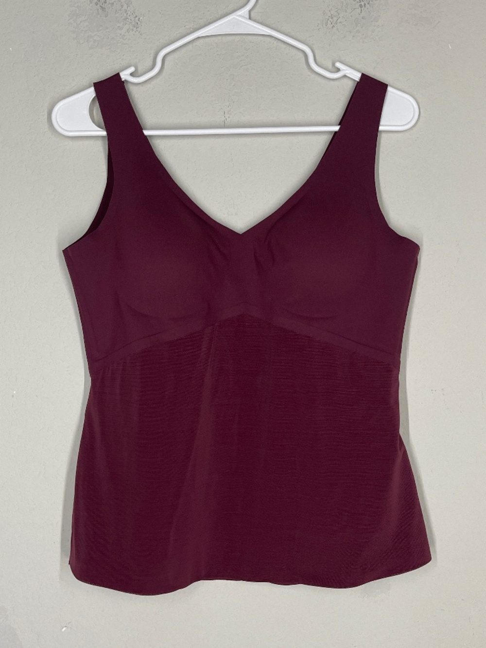 Honeylove Women's XL Liftwear Tank Top Shapewear Maroon